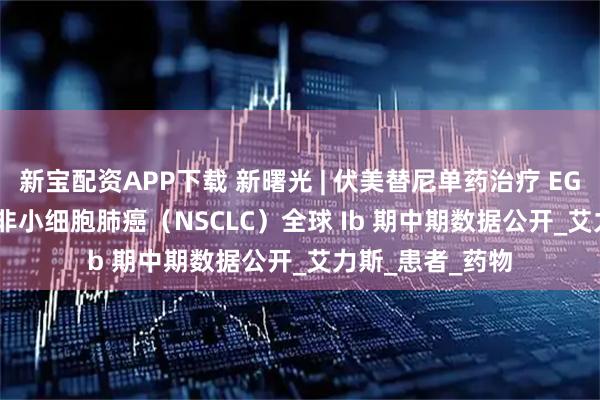 新宝配资APP下载 新曙光 | 伏美替尼单药治疗 EGFR PACC 突变非小细胞肺癌（NSCLC）全球 Ib 期中期数据公开_艾力斯_患者_药物